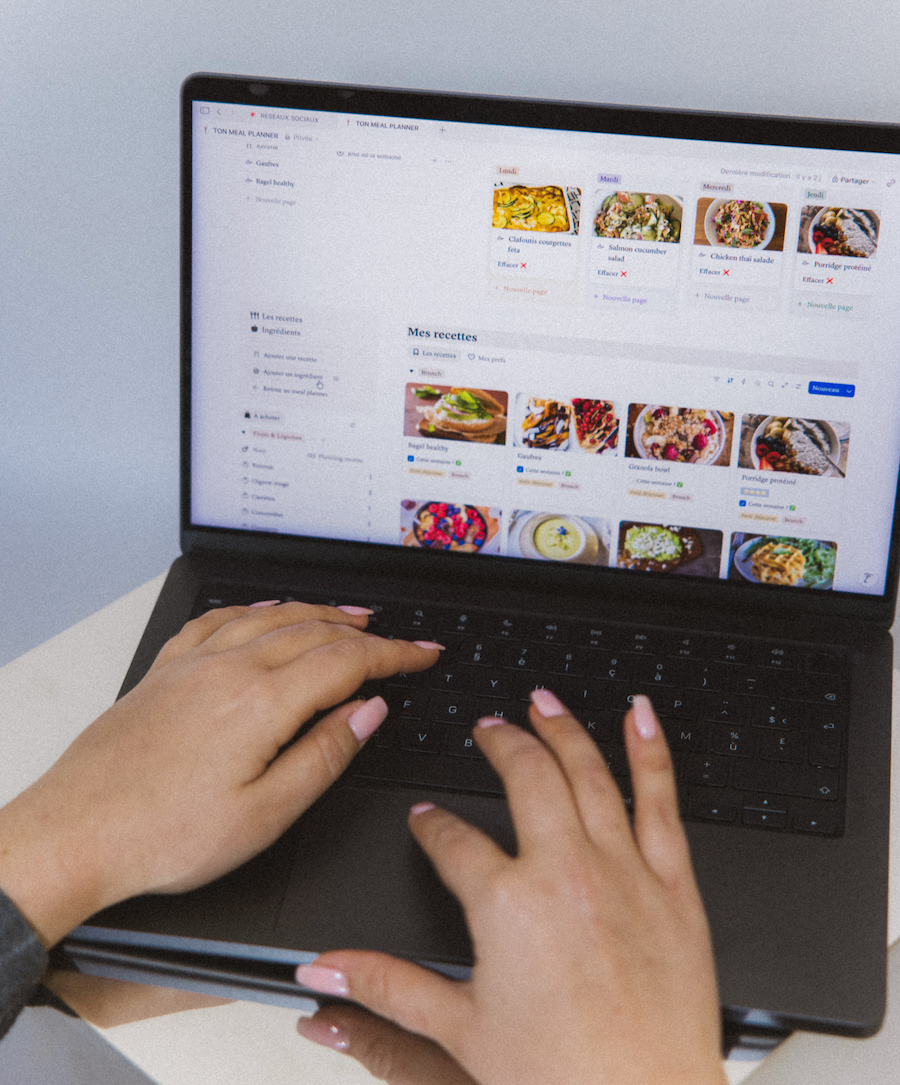 Template Notion Meal Planner