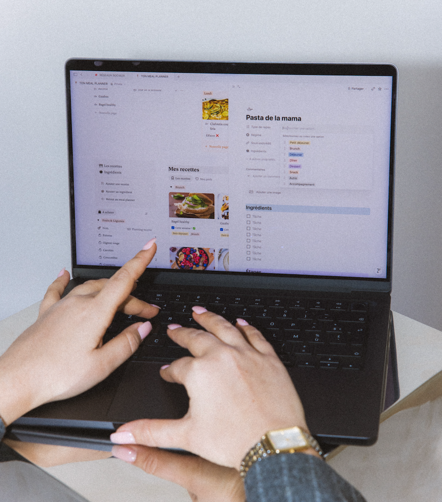 Template Notion Meal Planner