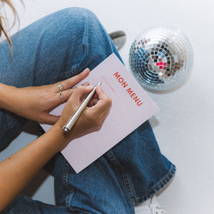 Mon planner menu