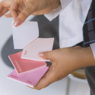 Lot de 3 blocs de pense-bêtes