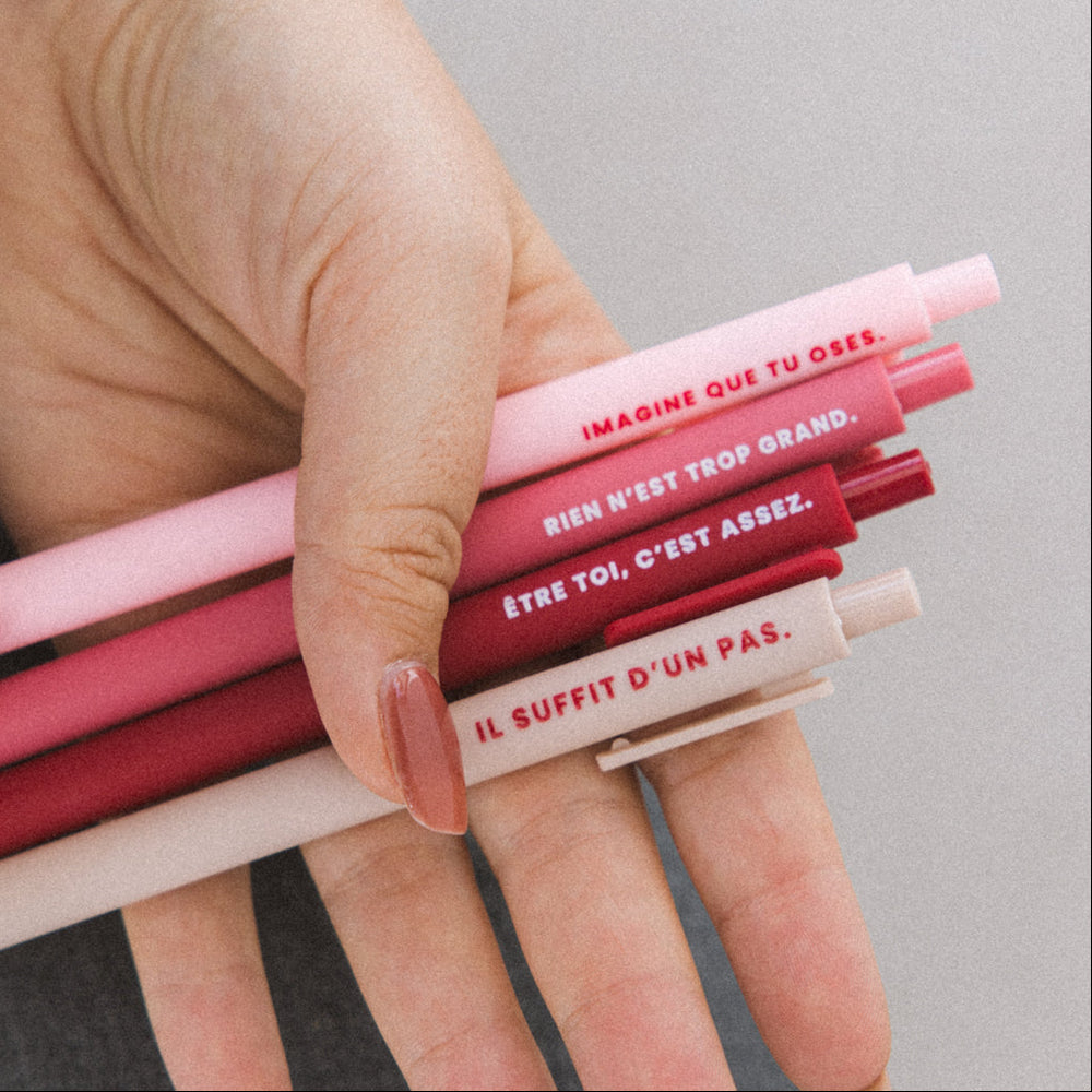 Set de 4 stylos Take Kare