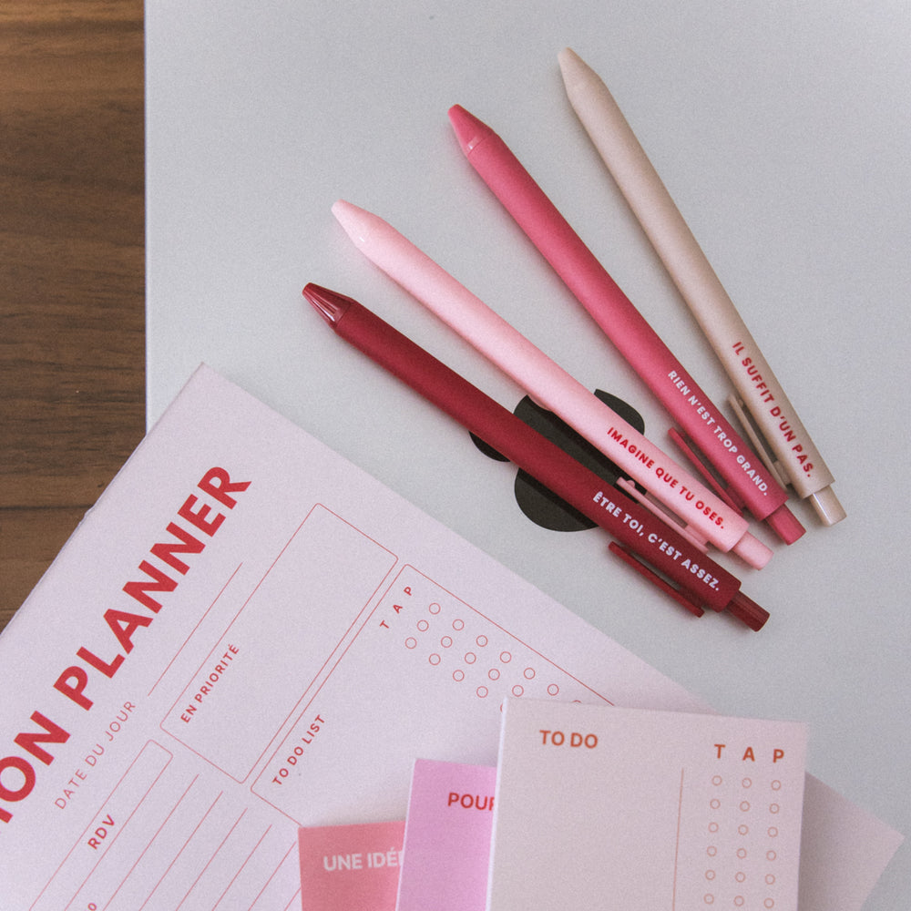 Set de 4 stylos Take Kare