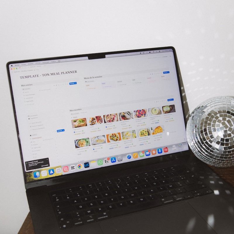 Template Notion Meal Planner